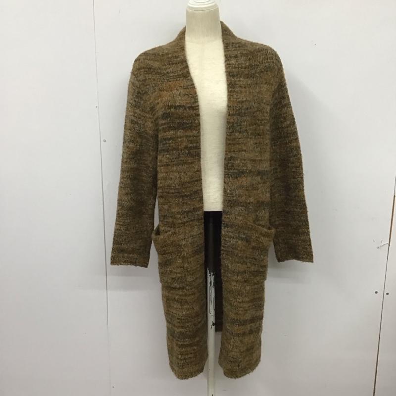 ザラ ZARA カーディガン 長袖 S マルチカラー / マルチカラー / レディース USED 古着 中古 10126692