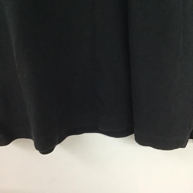 ラコステ LACOSTE ポロシャツ 半袖 半袖ポロシャツ カラーシャツ 半袖カットソー 4 ロゴ、文字 黒 / ブラック / メンズ USED 古着 中古 10133144