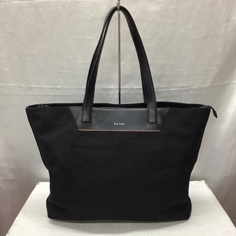 ポールスミス Paul Smith トートバッグ トートバッグ ロゴ、文字 黒 / ブラック / メンズ USED 古着 中古 10120578
