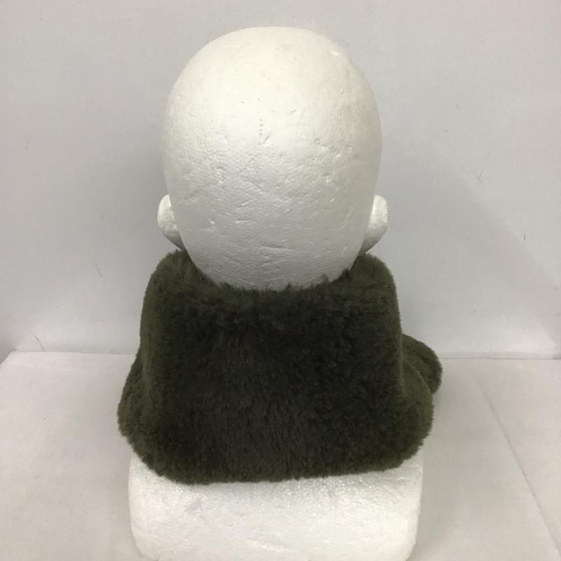 スティーブンアラン Steven Alan マフラー マフラー フェイクファー 無地 カーキ / カーキ / レディース USED 古着 中古 10125575