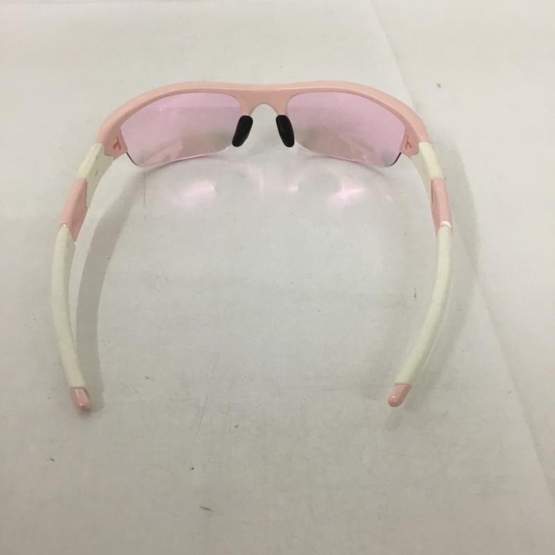 オークリー OAKLEY めがね・サングラス サングラス 03-886J FLAK JACKET スポーツサングラス ミラーレンズ 箱有 ロゴ、文字 桃 / ピンク / メンズ USED 古着 中古 10129389