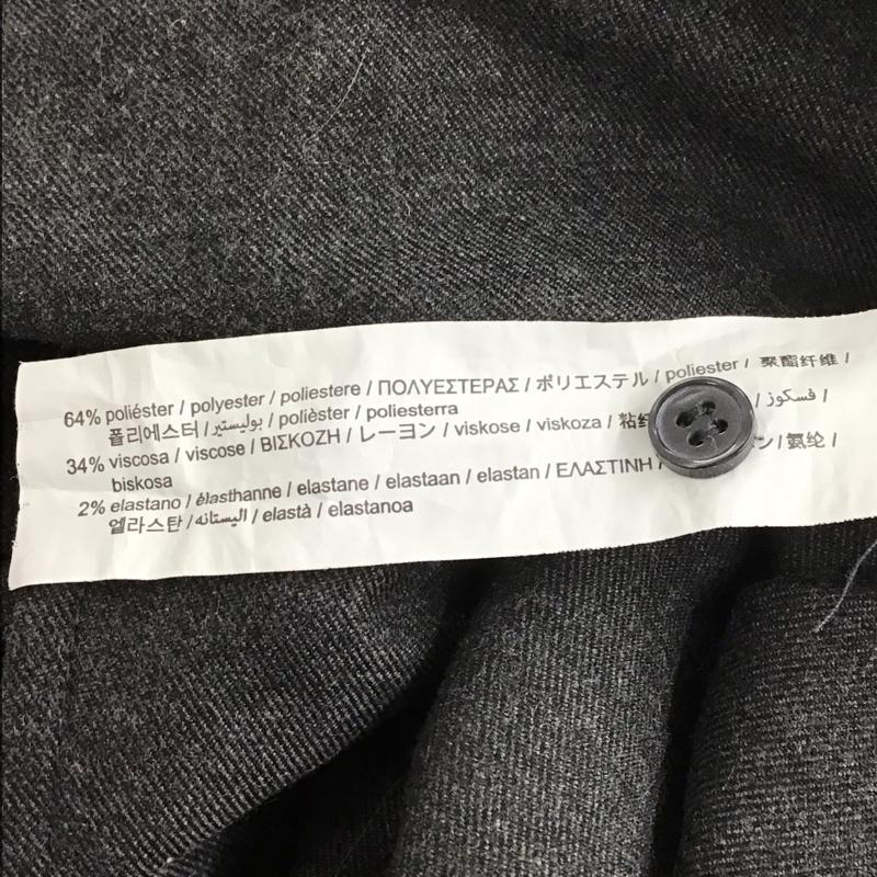 ザラ ZARA シャツ、ブラウス 長袖 長袖シャツ 無地シャツ カラーシャツ ショート丈 S 無地 灰 / グレー / レディース USED 古着 中古 10125246