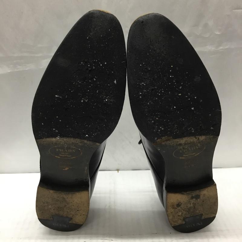 プラダ PRADA 革靴 革靴 2179 ドレスシューズ 7 無地 黒 / ブラック / メンズ USED 古着 中古 10109116