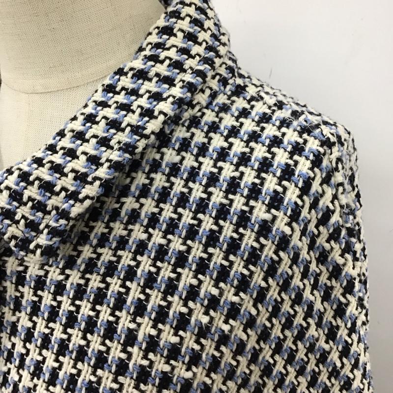 ザラ ZARA ジャケット、上着 ジャケット、ブレザー カラージャケット カジュアルジャケット アウター L チェック マルチカラー / マルチカラー / レディース USED 古着 中古 10115738