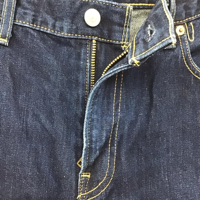 リーバイストラウスアンドコー Levi Strauss & co. パンツ デニム、ジーンズ デニムパンツ ワイドパンツ カジュアルパンツ 33インチ 無地 インディゴ / インディゴ / メンズ USED 古着 中古 10128681