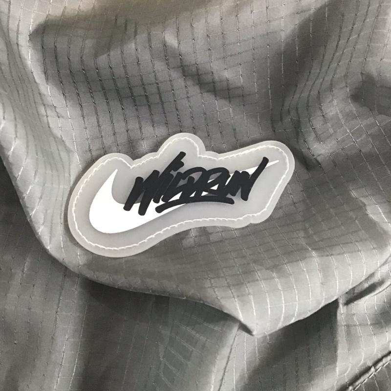ナイキ NIKE ジャケット、上着 ジャンパー、ブルゾン dd5392-084 ジャケット ジップアップジャージ パーカー M ロゴ、文字 灰 / グレー / メンズ USED 古着 中古 10144794