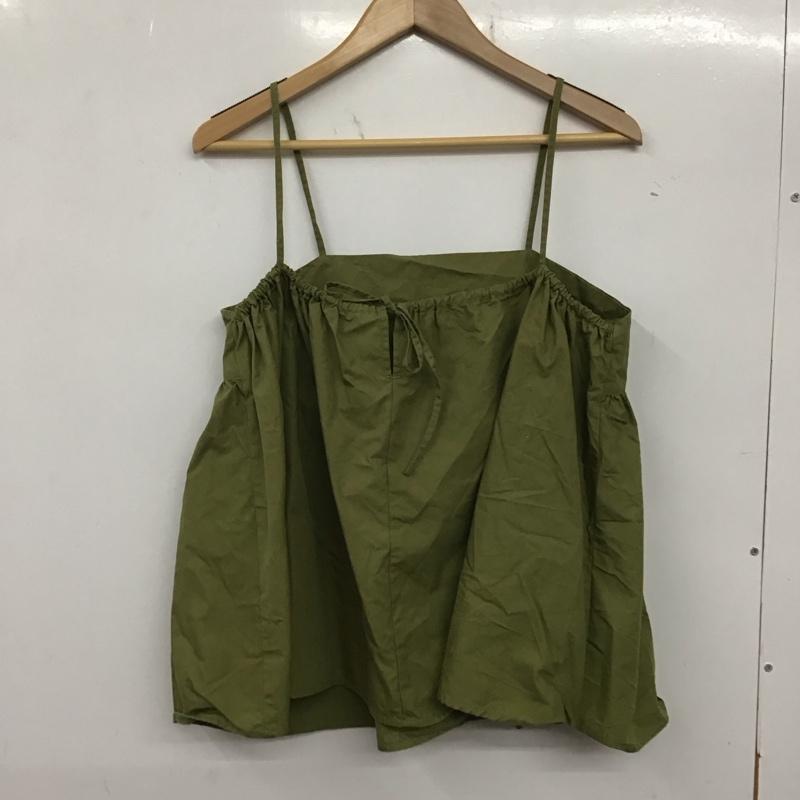 ローリーズファーム LOWRYS FARM キャミソール キャミソール FREE 無地 カーキ / カーキ / レディース USED 古着 中古 10134649
