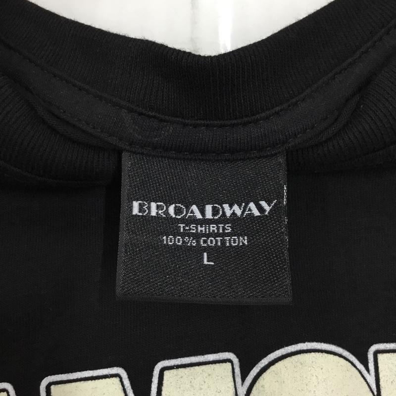 古着 USED Tシャツ 半袖 半袖カットソー プリントTシャツ クルーネックカットソー バンドTシャツ L プリント 黒 / ブラック / メンズ USED 古着 中古 10106912