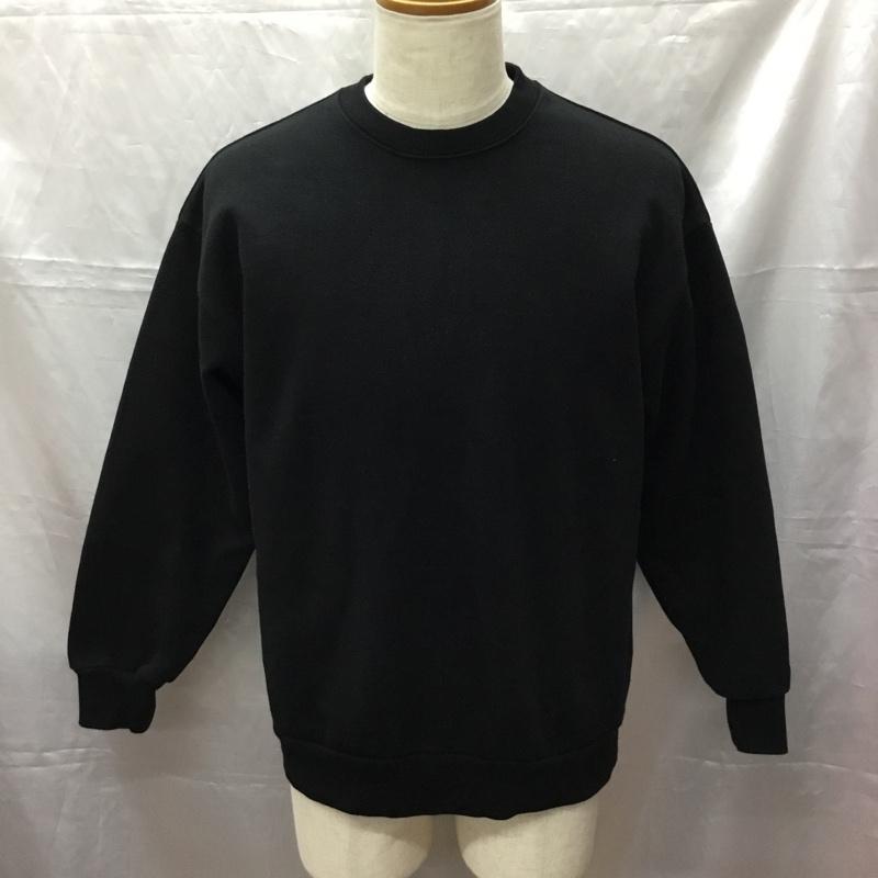 フリークスストア FREAK S STORE トレーナー 長袖 M 無地 黒 / ブラック / メンズ USED 古着 中古 10112436