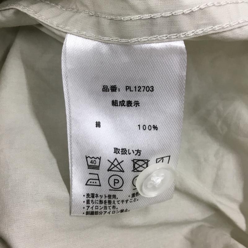 ユーエスポロアッスン U.S.POLO ASSN. シャツ、ブラウス 半袖 PL12703 ビッグシルエット オーバーサイズ S ワンポイント ベージュ / ベージュ / メンズ USED 古着 中古 10117764