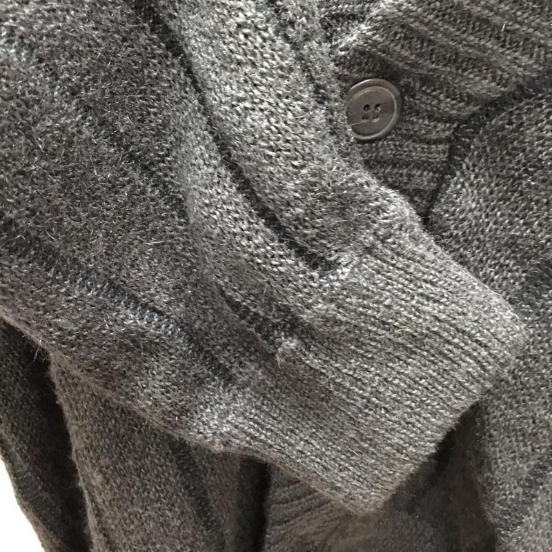古着 USED カーディガン 長袖 XL 黒 / ブラック / X チャコールグレー / チャコールグレー / メンズ USED 古着 中古 10118850