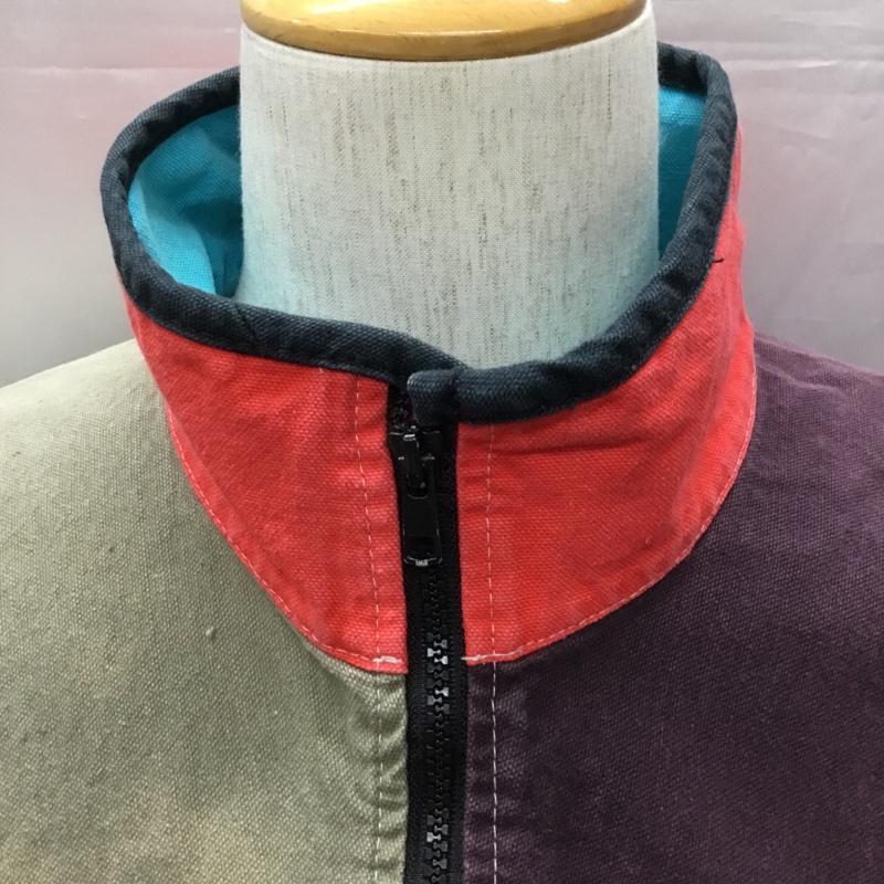 カブー KAVU ジャケット、上着 ジャケット、ブレザー プルオーバージャケット 長袖カットソー アウトドア アウター M ロゴ、文字 マルチカラー / マルチカラー /  メンズ USED 古着 中古 10108445