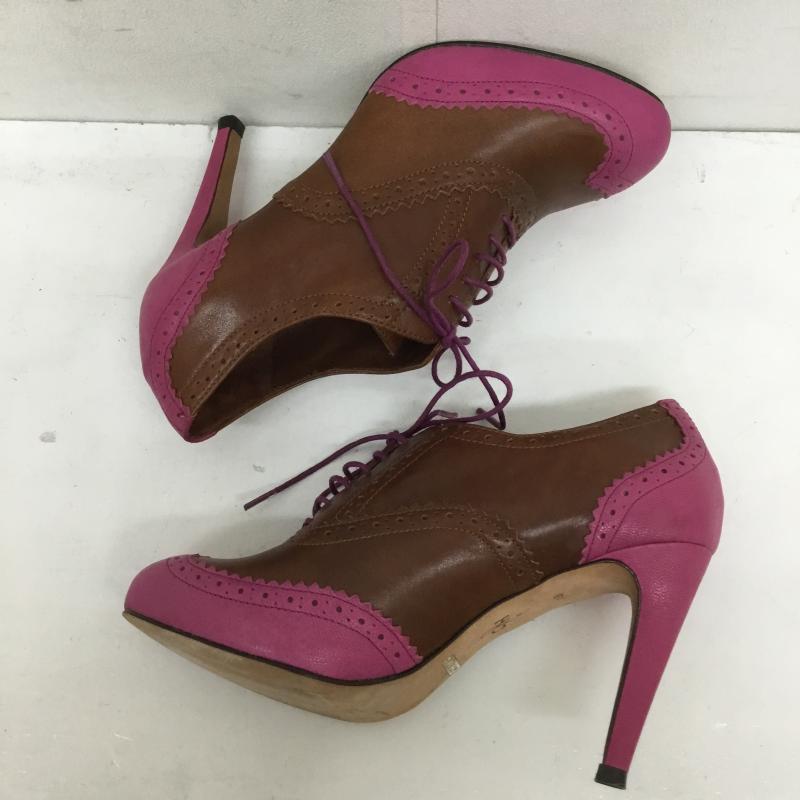 コールハーン COLE HAAN パンプス パンプス NIKEAIR US:6 茶 / ブラウン / X 桃 / ピンク / レディース USED 古着 中古 10119968