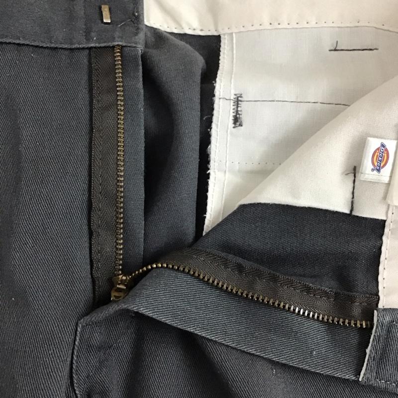ディッキーズ Dickies パンツ チノパン チノパン スリムパンツ カジュアルパンツ 34インチ 無地 灰 / グレー /  メンズ USED 古着 中古 10126114