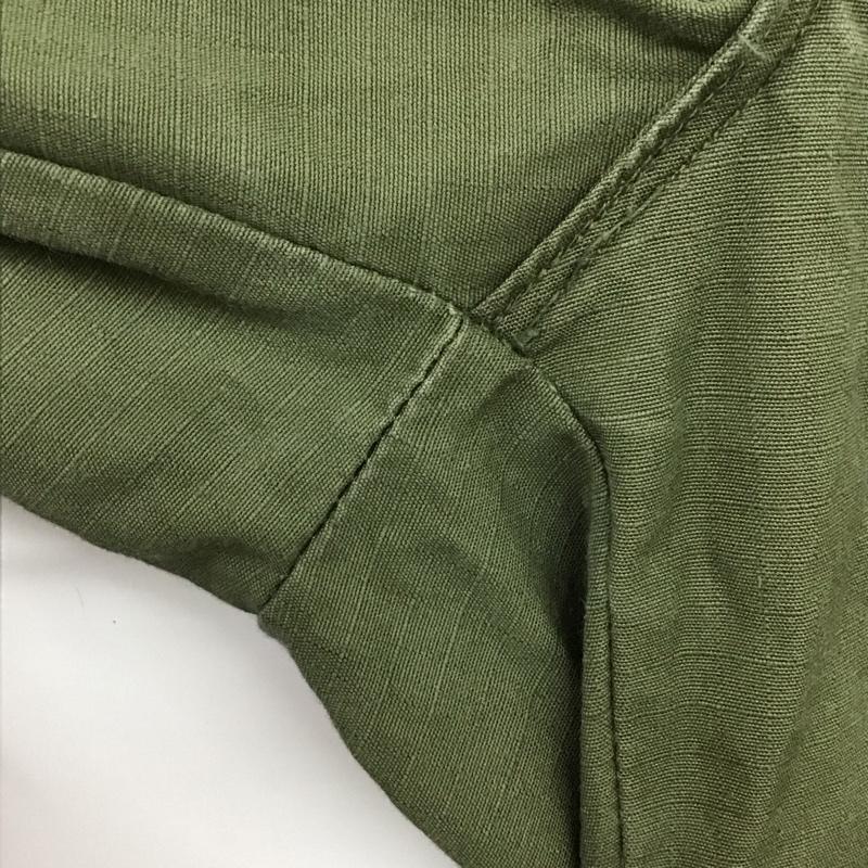 ミリタリー ミリタリー パンツ ワークパンツ、ペインターパンツ ミリタリーパンツ ワイドパンツ 68年 アメリカ軍 フアティーグパンツ 27インチ 無地 カーキ / カーキ / メンズ USED 古着 中古 10132402