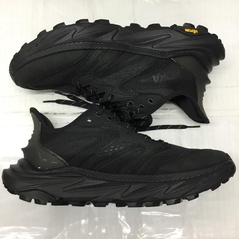 ホカオネオネ HOKA ONEONE スニーカー スニーカー 1155192 M ANACAPA 2 FREEDOM 26.5cm トレッキングシューズ 26.5cm ロゴ、文字 黒 / ブラック / メンズ USED 古着 中古 10121490