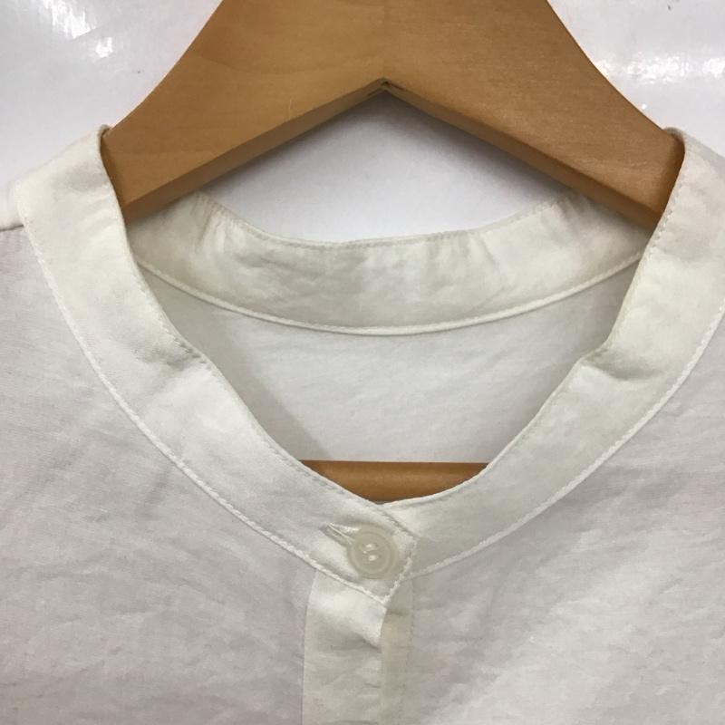 アルシーヴ archives シャツ、ブラウス 長袖 M 無地 白 / ホワイト / レディース USED 古着 中古 10131839