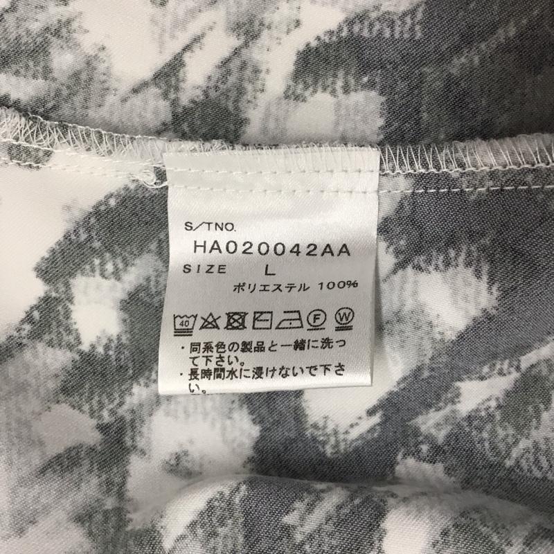 ハレ HARE シャツ、ブラウス 長袖 長袖シャツ カラーシャツ ポケットシャツ 長袖カットソー プリントシャツ L プリント マルチカラー / マルチカラー / メンズ USED 古着 中古 10118394