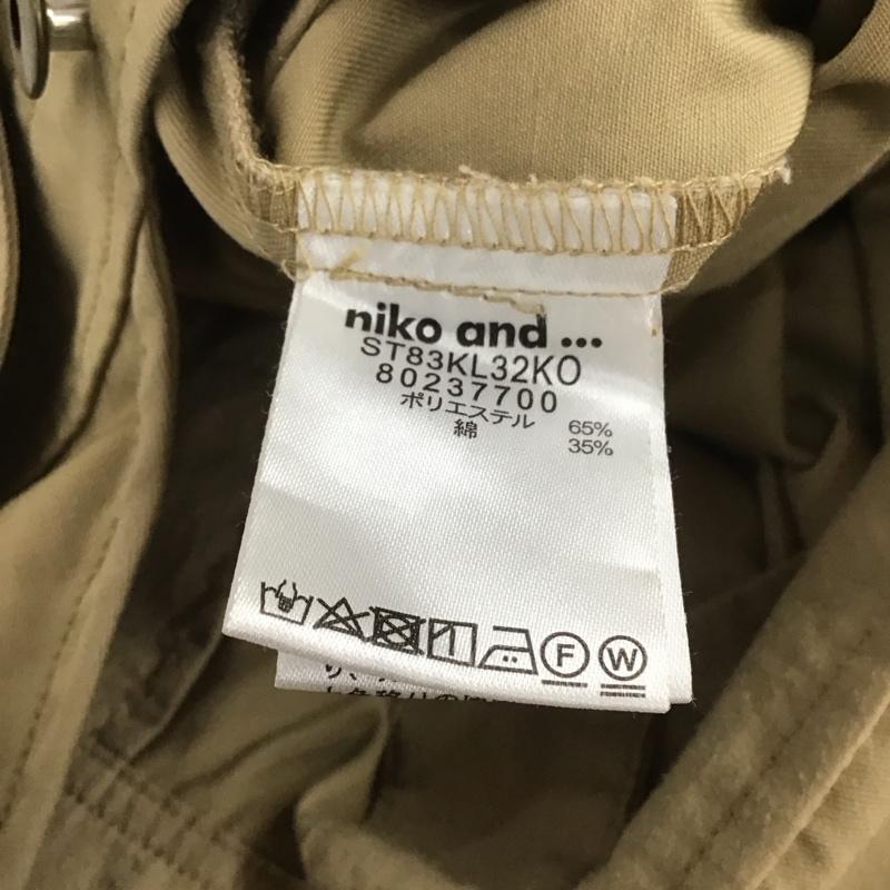 ニコアンド niko and... サロペット・オーバーオール サロペット、オーバーオール オーバーオール つなぎ オールインワン 4 無地 ベージュ / ベージュ / レディース USED 古着 中古 10142070