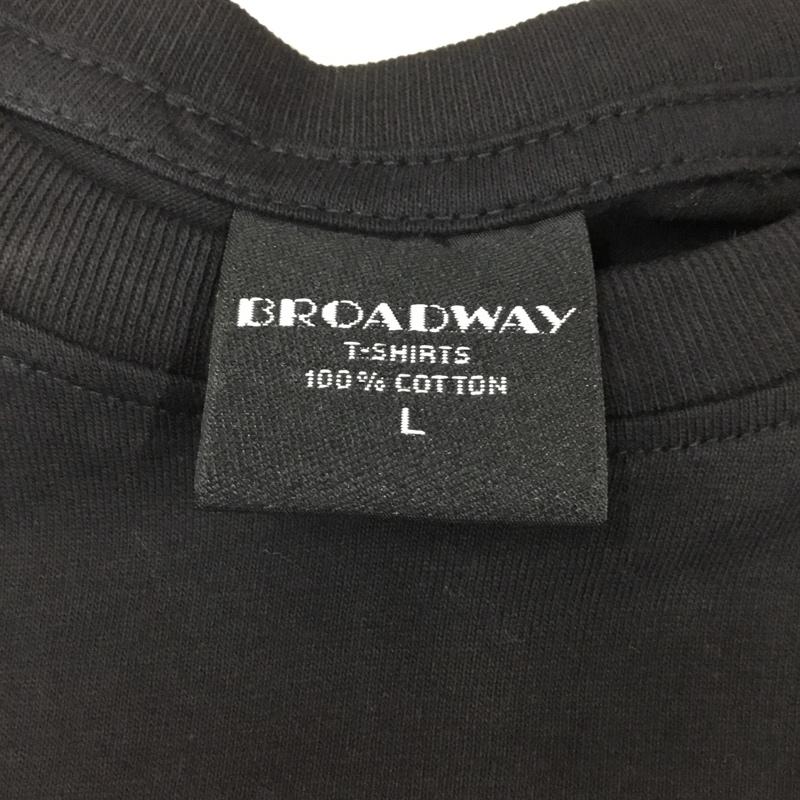 古着 USED Tシャツ 半袖 半袖カットソー プリントTシャツ クルーネックカットソー バンドTシャツ L プリント 黒 / ブラック / メンズ USED 古着 中古 10108341