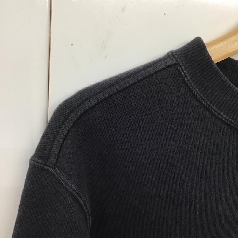 チャンピオン Champion トレーナー 長袖 c3-h004 ベーシッククルーネックスウェットシャツ トレーナー プリントスウェット S ロゴ、文字 紺 / ネイビー / メンズ USED 古着 中古 10108478