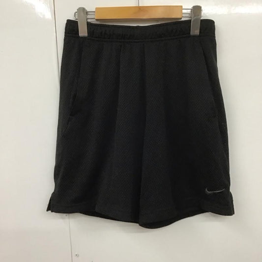 ナイキ NIKE パンツ ショートパンツ M 無地 黒 / ブラック /  メンズ USED 古着 中古 10126549