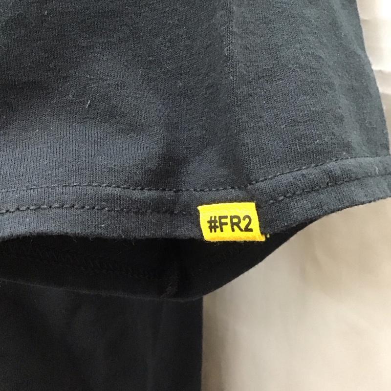 エフアールツー FR2 Tシャツ 半袖 WINDANDSEA 半袖Tシャツ プリントTシャツ 半袖カットソー L プリント 紺 / ネイビー /  メンズ USED 古着 中古 10113569