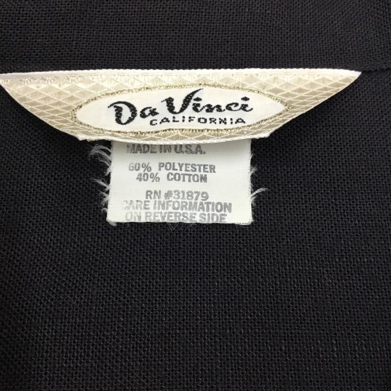古着 USED シャツ、ブラウス 半袖 半袖シャツ カラーシャツ 半袖カットソー M ロゴ、文字 黒 / ブラック /  メンズ USED 古着 中古 10109288
