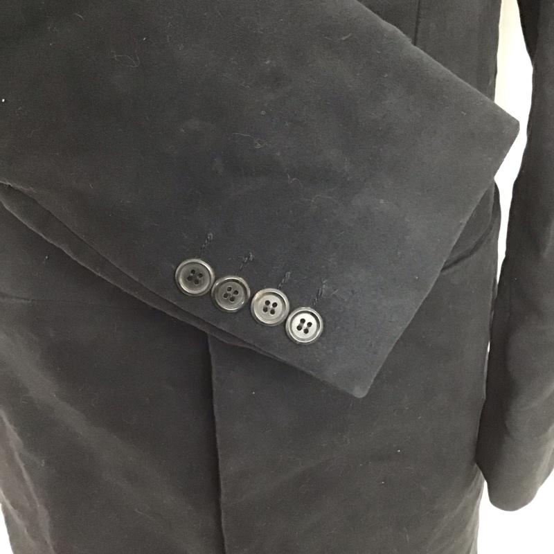アレキサンダーマックイーン ALEXANDERMCQUEEN ジャケット、上着 ジャケット、ブレザー ロング丈 チェスターコート 46 無地 黒 / ブラック / メンズ USED 古着 中古 10106800