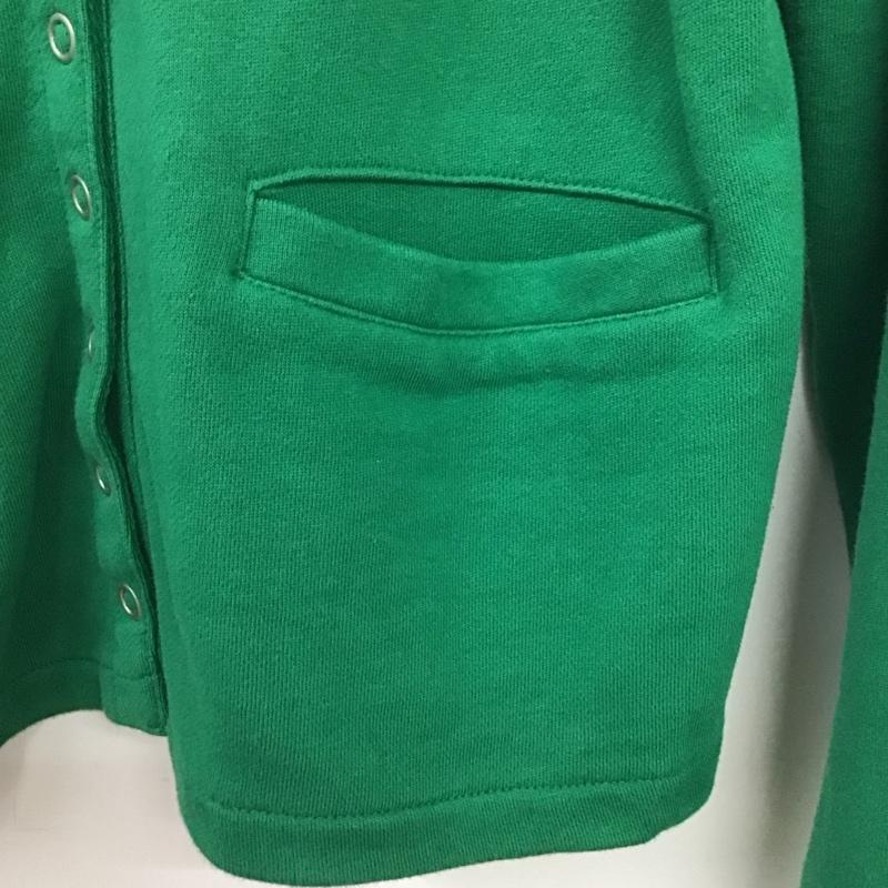 フリークスストア FREAK S STORE カーディガン 長袖 THE FOX COLLECTION FREE 無地 緑 / グリーン / レディース USED 古着 中古 10133386