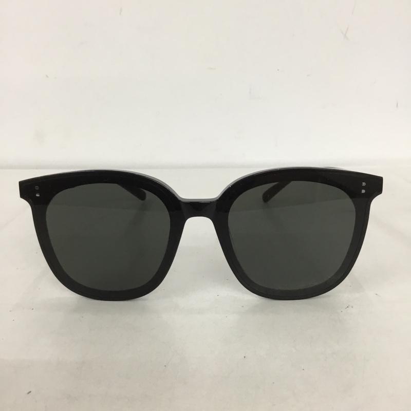 ジェントルモンスター GENTLE MONSTER めがね・サングラス サングラス My Ma スクエア型 フラットバー ロゴ、文字 黒 / ブラック / メンズ USED 古着 中古 10133934