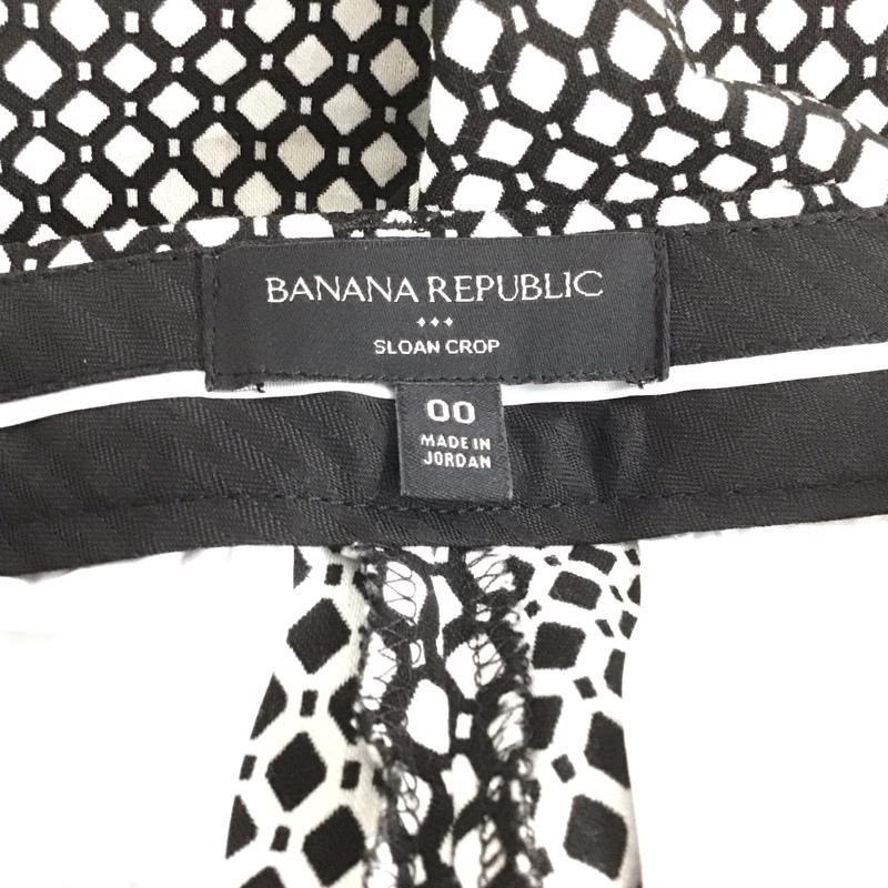 バナナリパブリック BANANA REPUBLIC パンツ スラックス 白 / ホワイト / X 黒 / ブラック / レディース USED 古着 中古 10139416