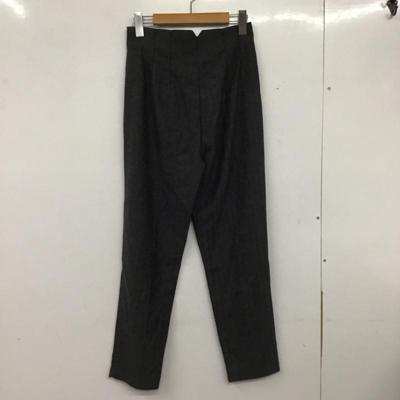 ザラ ZARA パンツ スラックス S 無地 チャコールグレー / チャコールグレー / レディース USED 古着 中古 10137752
