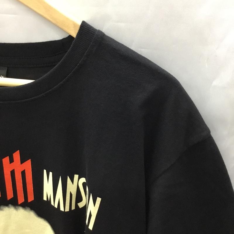 古着 USED Tシャツ 半袖 半袖カットソー プリントTシャツ クルーネックカットソー バンドTシャツ L プリント 黒 / ブラック / メンズ USED 古着 中古 10106901