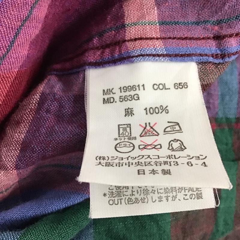 ポールスミス Paul Smith シャツ、ブラウス 長袖 長袖シャツ チェックシャツ カラーシャツ L チェック マルチカラー / マルチカラー / メンズ USED 古着 中古 10142380