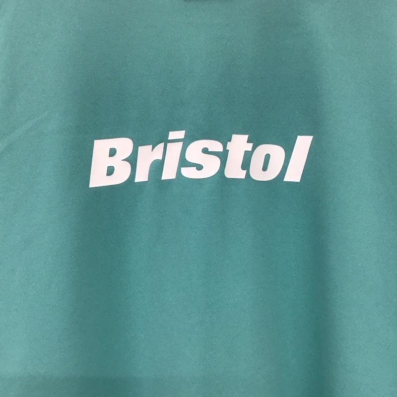 エフシーレアルブリストル F.C.Real Bristol Tシャツ 半袖 半袖カットソー プリントTシャツ クルーネックカットソー L ロゴ、文字 青 / ブルー / メンズ USED 古着 中古 10139766