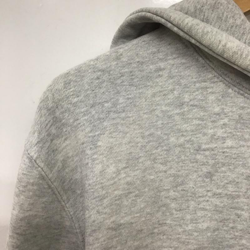 ステューシー STUSSY パーカー 長袖 長袖パーカー プルオーバーパーカー スウェット L ロゴ、文字 灰 / グレー / メンズ USED 古着 中古 10138596