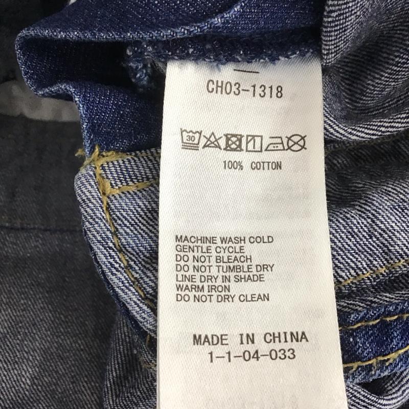 チャムス CHUMS サロペット・オーバーオール サロペット、オーバーオール ch03-1318 ビーバーオールオーバーザオーバーオール M ロゴ、文字 インディゴ / インディゴ / メンズ USED 古着 中古 10146163