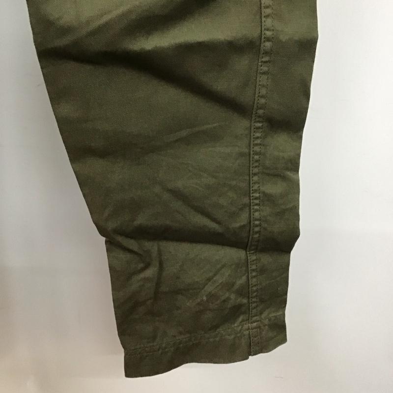 ポールスミス Paul Smith パンツ ワークパンツ、ペインターパンツ ワークパンツ ワイドパンツ ミリタリーパンツ S 無地 カーキ / カーキ /  メンズ USED 古着 中古 10124882