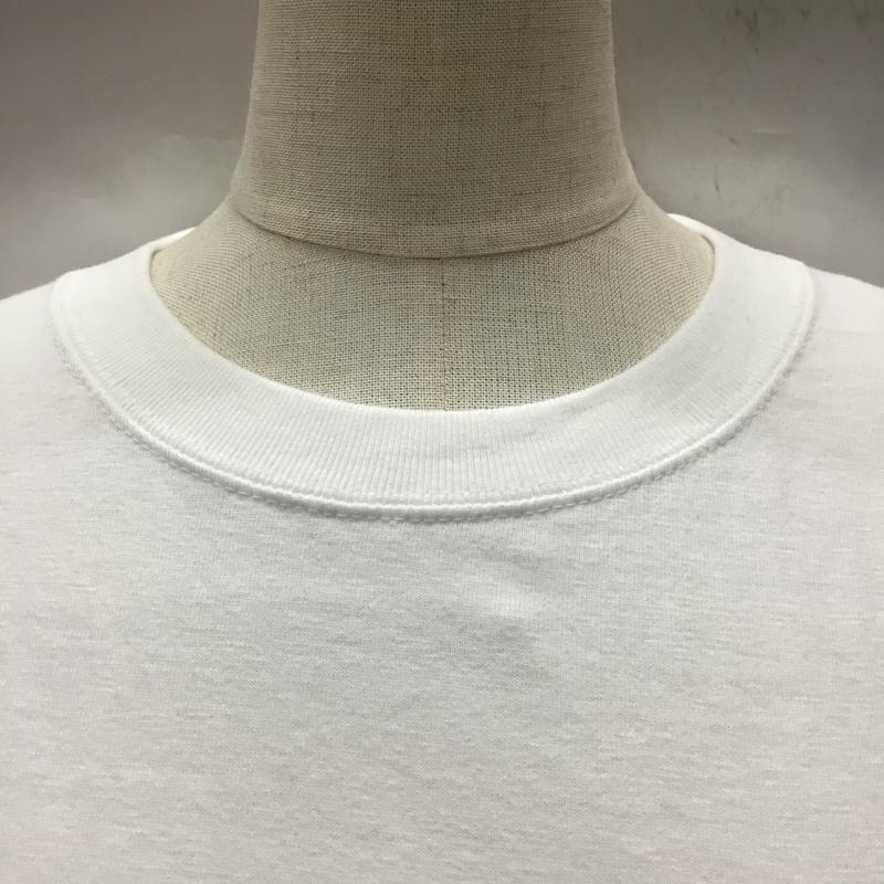 ミルクフェド MILKFED. Tシャツ 半袖 半袖カットソー プリントTシャツ クルーネックカットソー M ロゴ、文字 白 / ホワイト / レディース USED 古着 中古 10112249