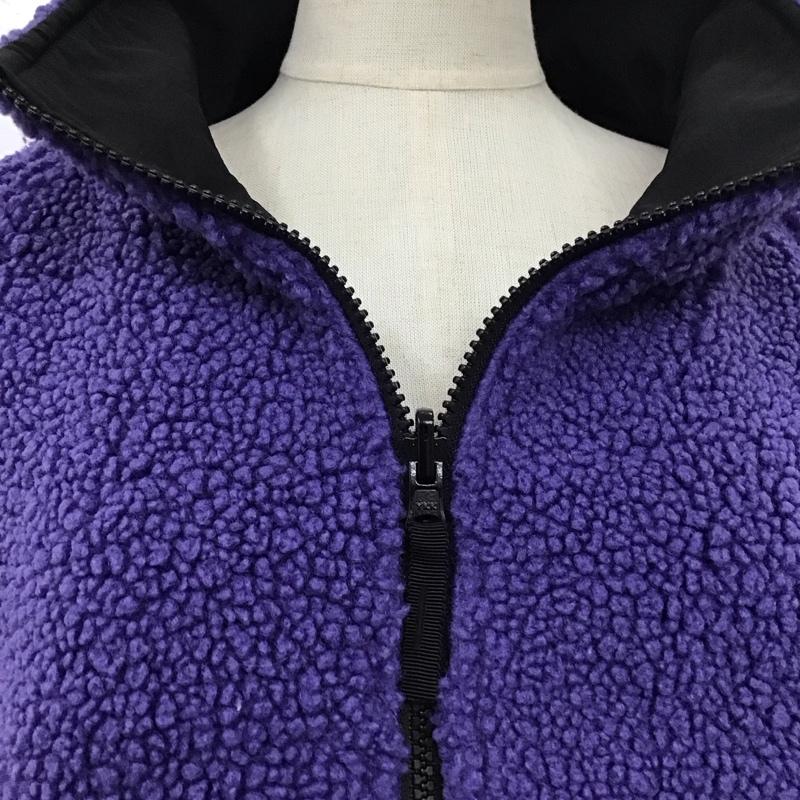 カスタネ Kastane ジャケット、上着 ジャンパー、ブルゾン kaz2012307a0002 REVERSIBLEBOAJACKET ジップアップフリースジャケット FREE 無地 紫 / パープル / レディース USED 古着 中古 10114923