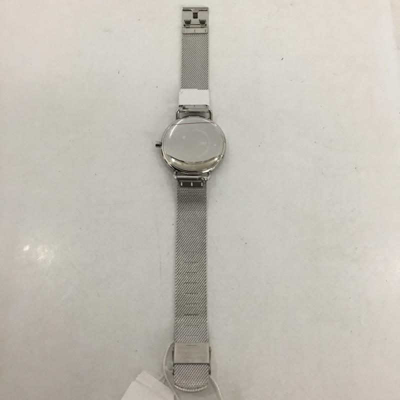 スカーゲン SKAGEN 腕時計 アナログ(クォーツ式) SKW2738 箱有 ロゴ、文字 紺 / ネイビー / X 銀 / シルバー / メンズ USED 古着 中古 10135144