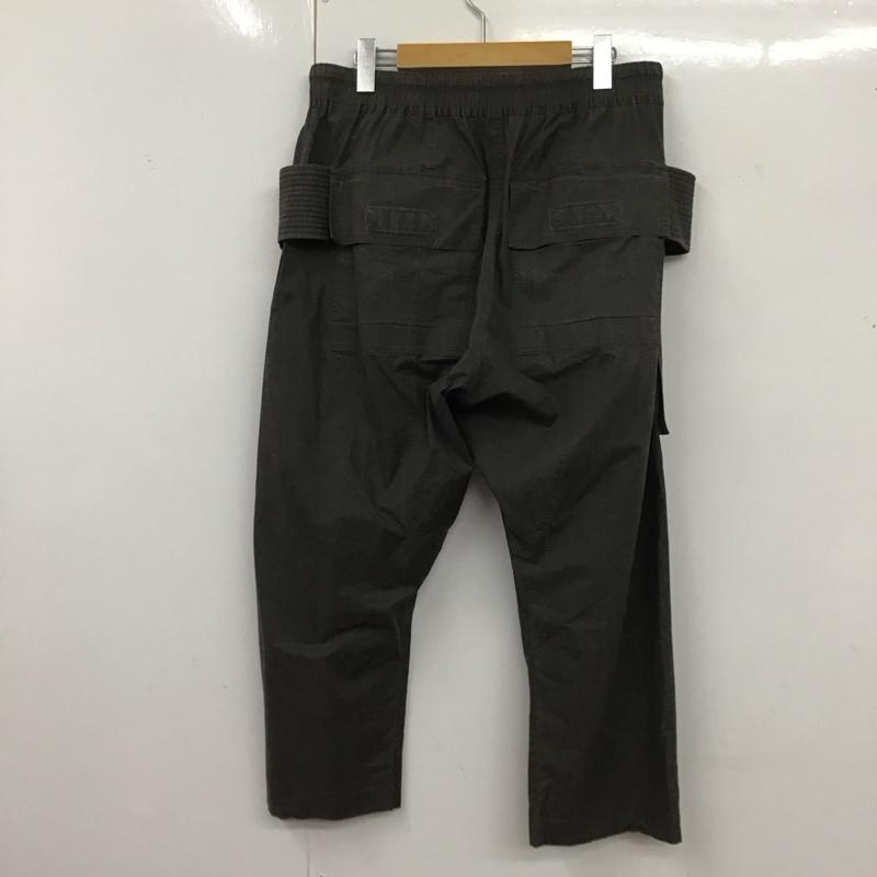 ダークシャドウ DRKSHDW パンツ ワークパンツ、ペインターパンツ 22SS CreatchCargoCroppedDrawstring ワイドパンツ L 無地 灰 / グレー / メンズ USED 古着 中古 10126187