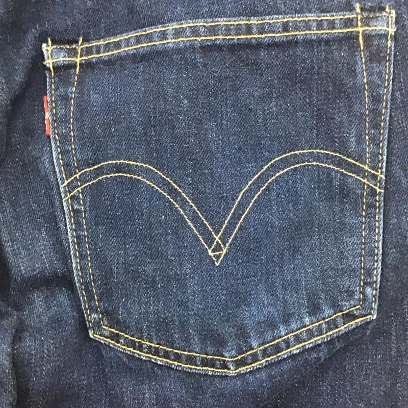 リーバイストラウスアンドコー Levi Strauss & co. パンツ デニム、ジーンズ デニムパンツ ワイドパンツ カジュアルパンツ 33インチ 無地 インディゴ / インディゴ / メンズ USED 古着 中古 10128681
