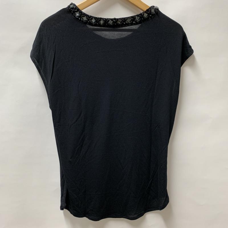 アルマーニエクスチェンジ ARMANI EXCHANGE タンクトップ タンクトップ M 無地 X 黒 / ブラック / レディース USED 古着 中古 10015935
