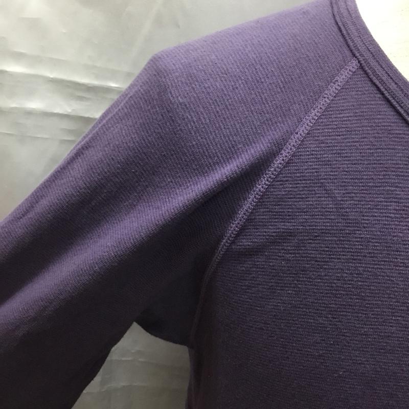 ハリウッドランチマーケット HOLLYWOOD RANCH MARKET カットソー 長袖 XL 無地 紫 / パープル /  メンズ USED 古着 中古 10108871