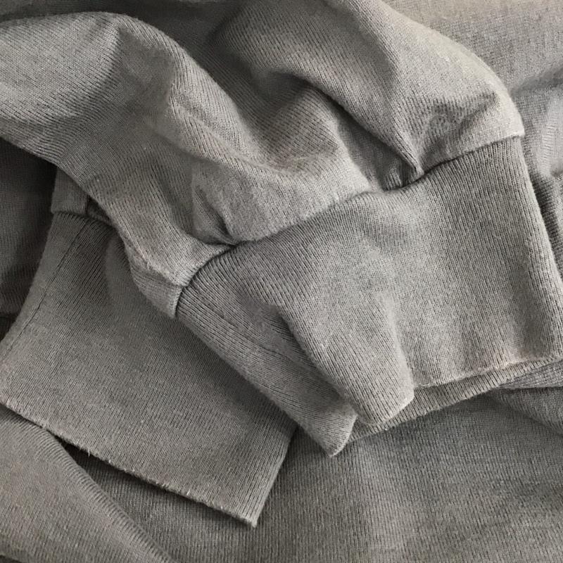 グラフペーパー Graphpaper カットソー 長袖 長袖カットソー クルーネックカットソー ロングスリーブカットソー プリントTシャツ FREE 無地 灰 / グレー / メンズ USED 古着 中古 10113628