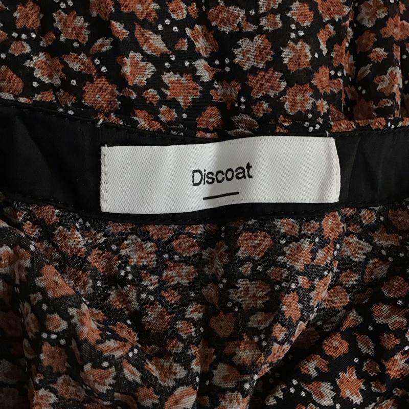 ディスコート Discoat ワンピース ロングスカート DCZ1091509A0009 前開き 半袖 FREE 花柄 マルチカラー / マルチカラー / レディース USED 古着 中古 10114989