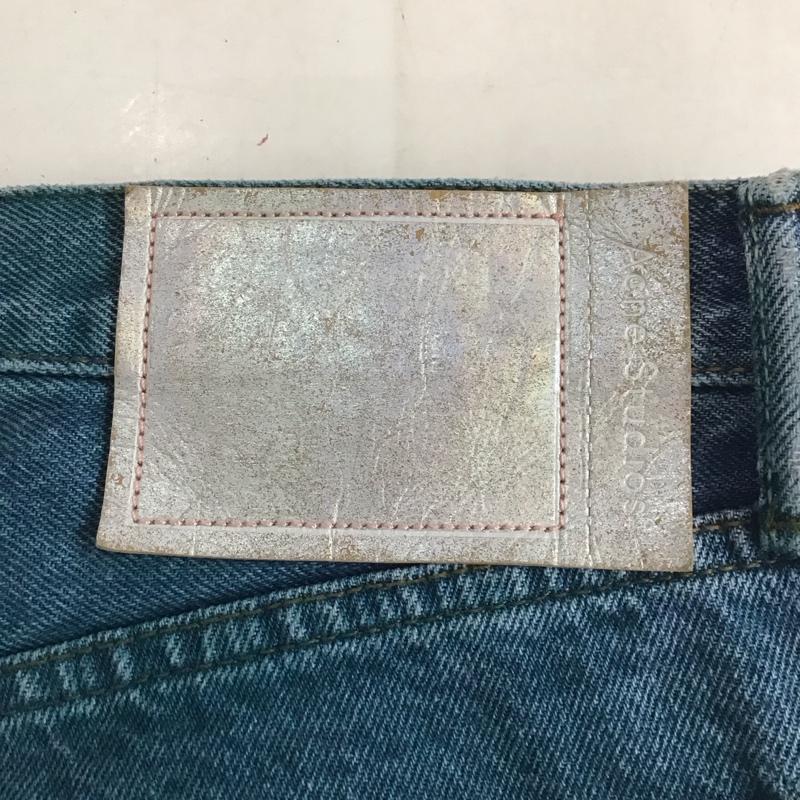 アクネストゥディオズ Acne Studios パンツ デニム、ジーンズ デニムパンツ スリムパンツ カジュアルパンツ ストレッチパンツ 30インチ 総柄 マルチカラー / マルチカラー / メンズ USED 古着 中古 10138720