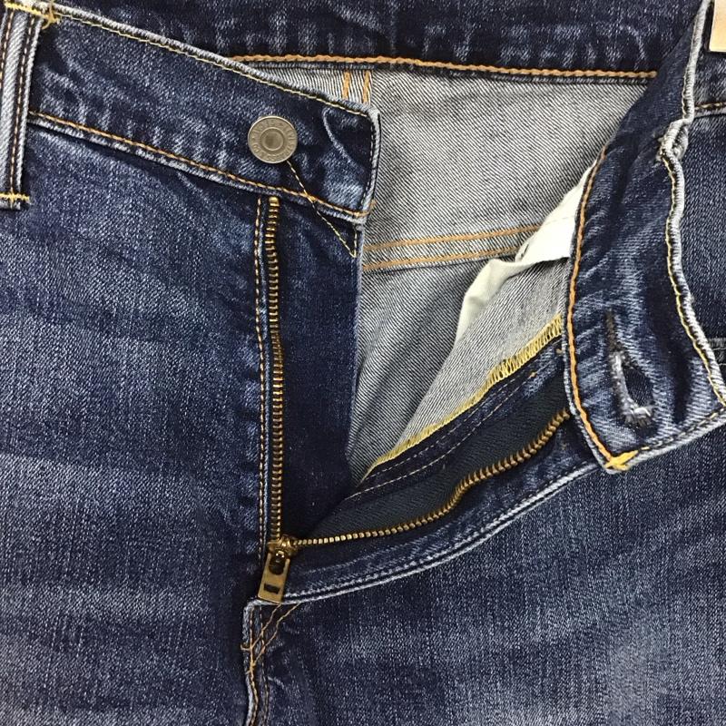 リーバイストラウスアンドコー Levi Strauss & co. パンツ デニム、ジーンズ デニムパンツ ワイドパンツ カジュアルパンツ 33インチ 無地 インディゴ / インディゴ /  メンズ USED 古着 中古 10125975